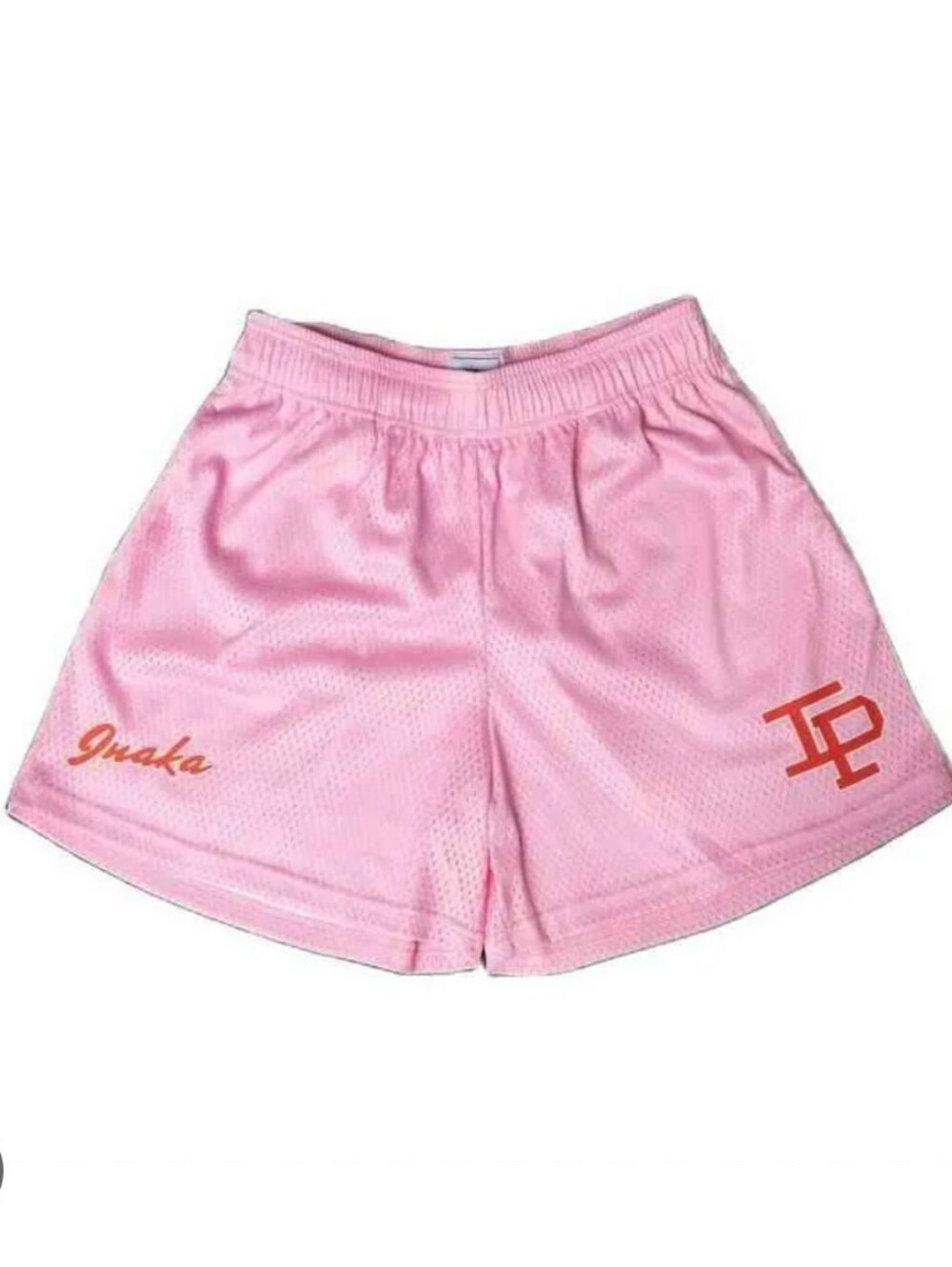 Designer Inaka Power Shorts Men Women Classic Gym Basketball Pink Unisex Size M